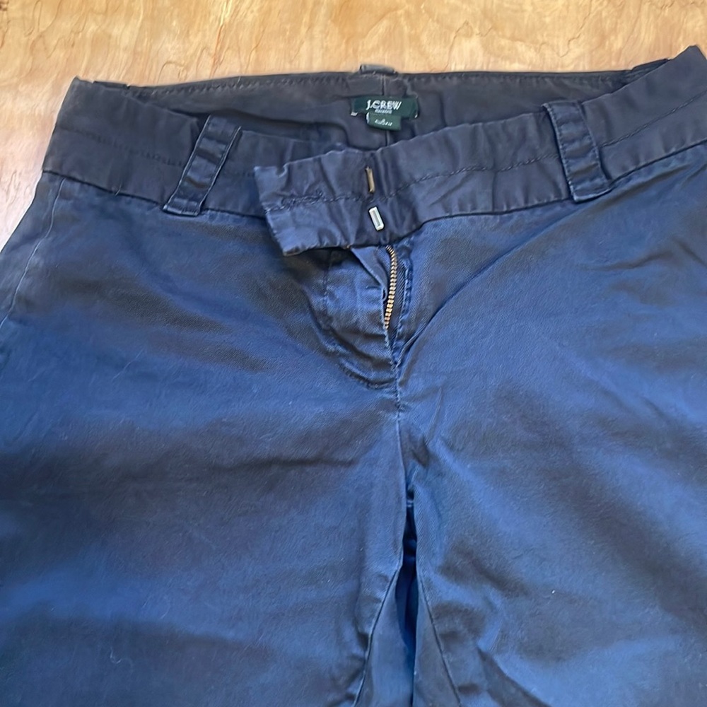 J crew cropped chino